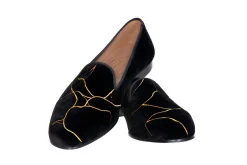 Stubbs & Wootton Slipper<Kintsugi Noir (Men)