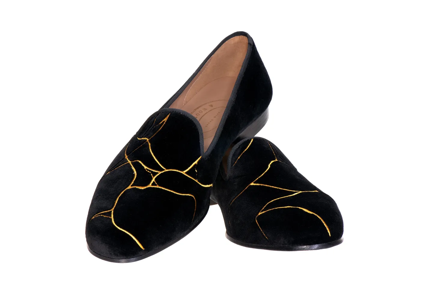 Stubbs & Wootton Slipper<Kintsugi Noir (Men)