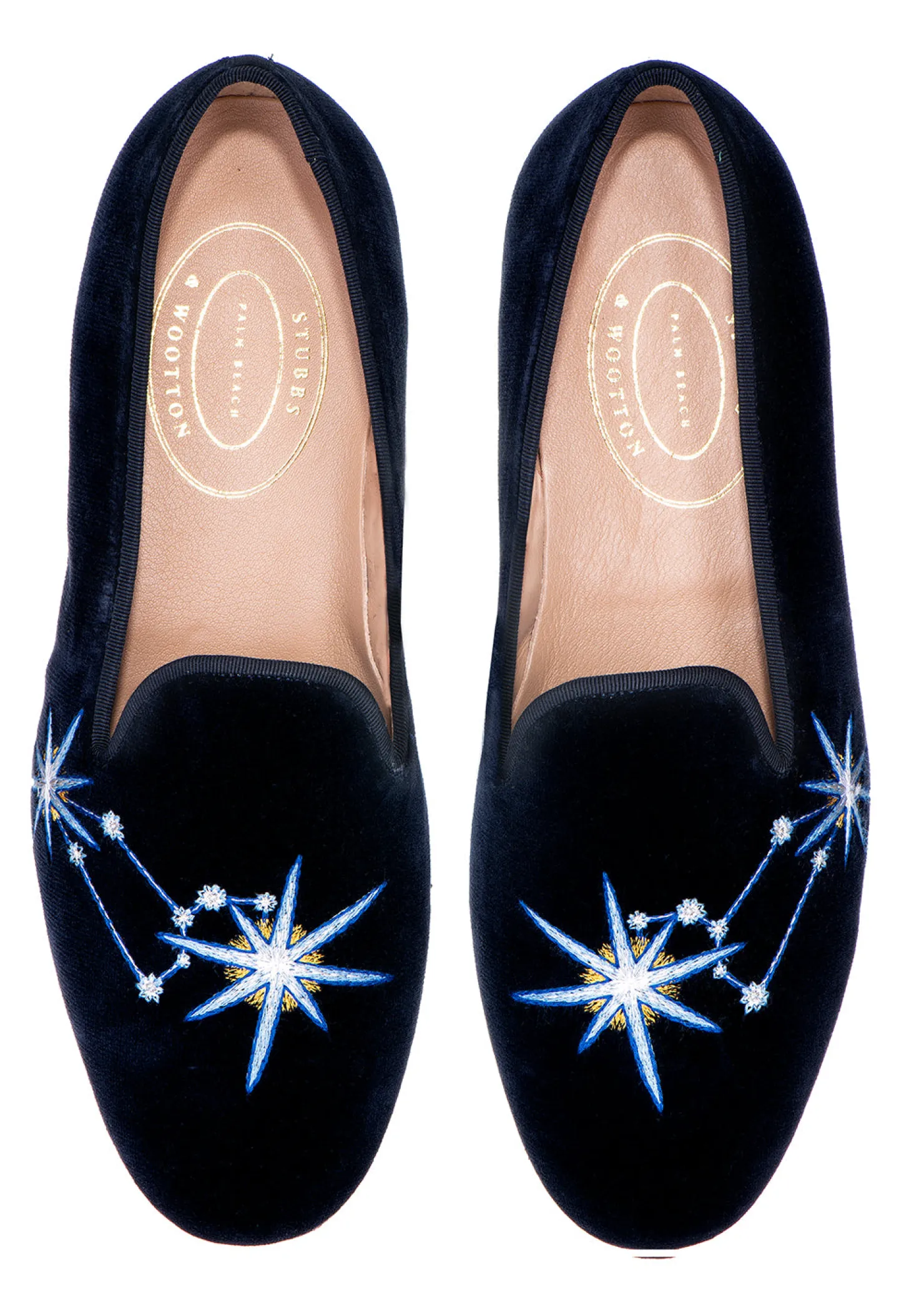 Stubbs & Wootton Slipper<Leo Velvet Slipper (Men)