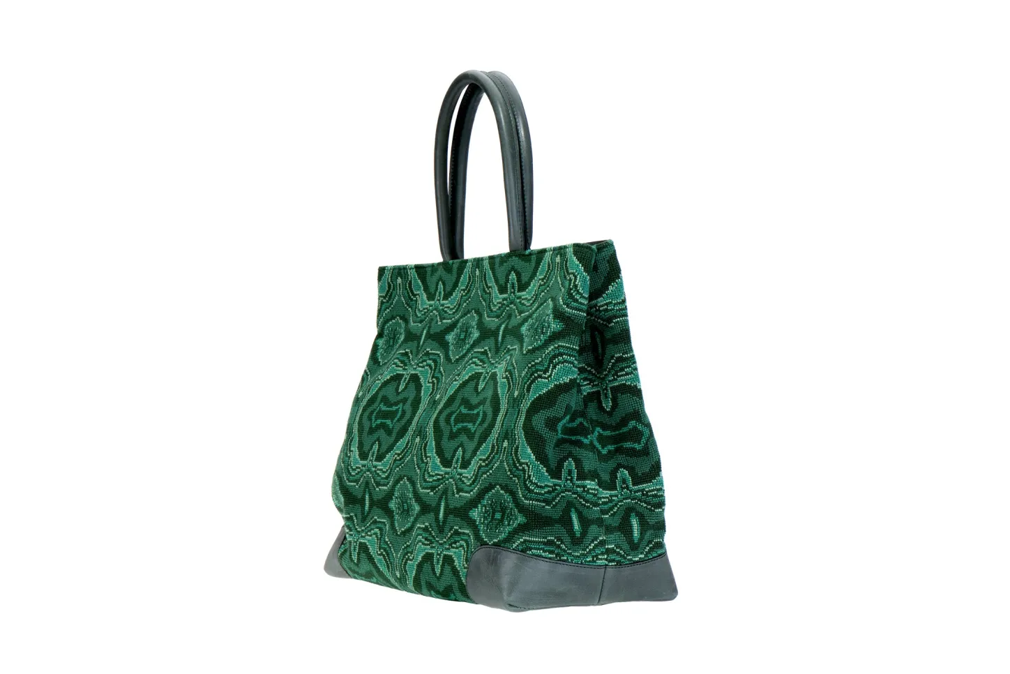 Stubbs & Wootton Totes<Malachite Needlepoint Tote