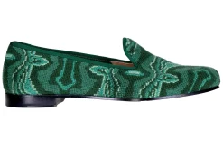 Women Stubbs & Wootton Slipper<Malachite (Women)