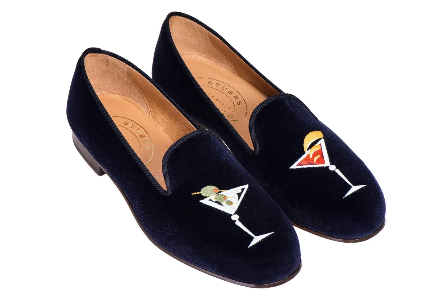 Women Stubbs & Wootton Slipper<Martini Velvet Slipper (Women)