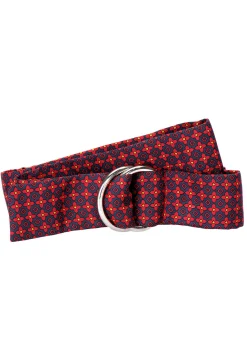 Stubbs & Wootton Belts<Medallion Silk Belt