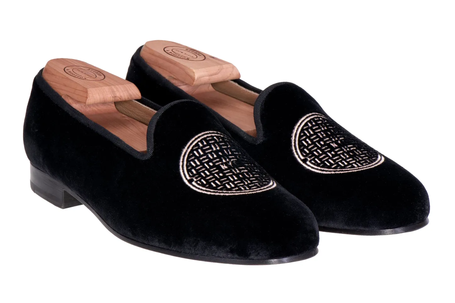 Stubbs & Wootton Slipper<Metropolis Rosegold Velvet Slipper (Men)