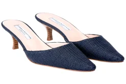 Women Stubbs & Wootton Heel<Raffia Greta