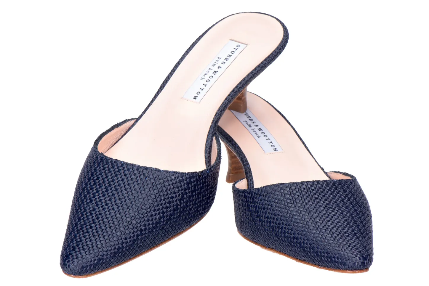 Women Stubbs & Wootton Heel<Raffia Greta