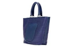 Stubbs & Wootton Mini Totes<Navy Raffia Midi Tote