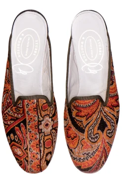 Women Stubbs & Wootton Mule<Paisley Shawl Mule (Women)