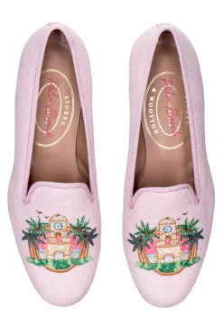 Women Stubbs & Wootton Slipper<PB Clocktower Blush (Women)