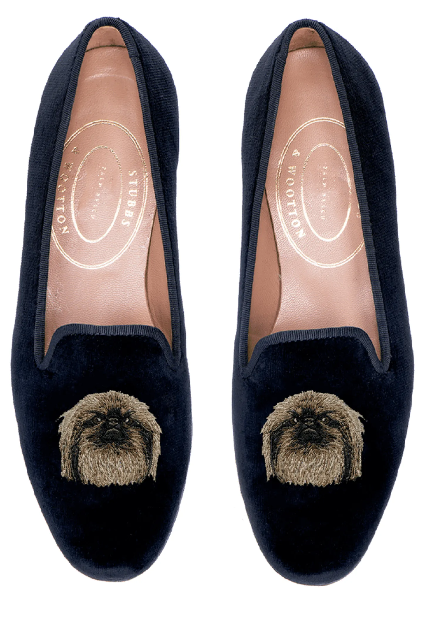 Women Stubbs & Wootton Slipper<Pekingese (Women)