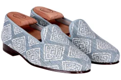 Women Stubbs & Wootton Slipper<Perinne Slate Slipper (Women)