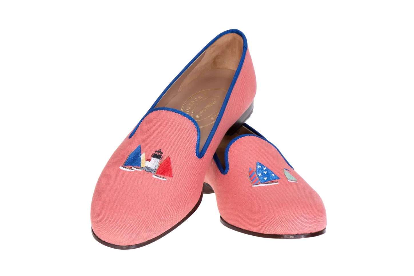 Women Stubbs & Wootton Slipper<Rainbow Fleet Nantucket Slipper (Women)