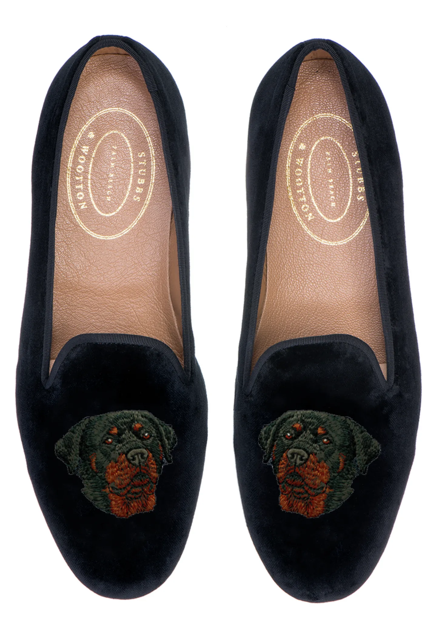 Women Stubbs & Wootton Slipper<Rottweiler (Women)