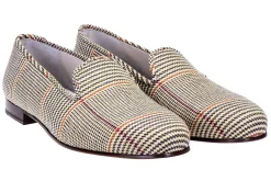 Stubbs & Wootton Slipper<Russell Tweed Private Stock (Men)