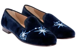 Stubbs & Wootton Slipper<Scorpio Velvet Slipper (Men)