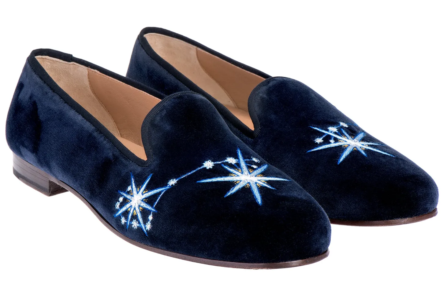 Stubbs & Wootton Slipper<Scorpio Velvet Slipper (Men)