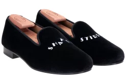 Stubbs & Wootton Slipper<Shaken Stirred Velvet Slipper (Men)