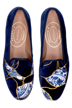 Women Stubbs & Wootton Slipper<Shattered (Women)