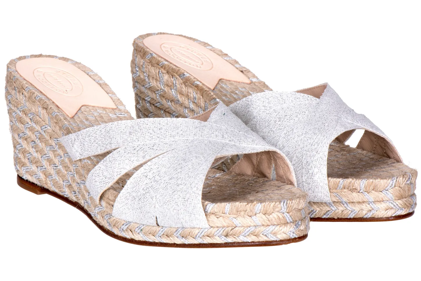 Women Stubbs & Wootton Heel<Braid (Kelly)