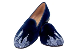 Stubbs & Wootton Slipper<Skyline Velvet Slipper (Men)