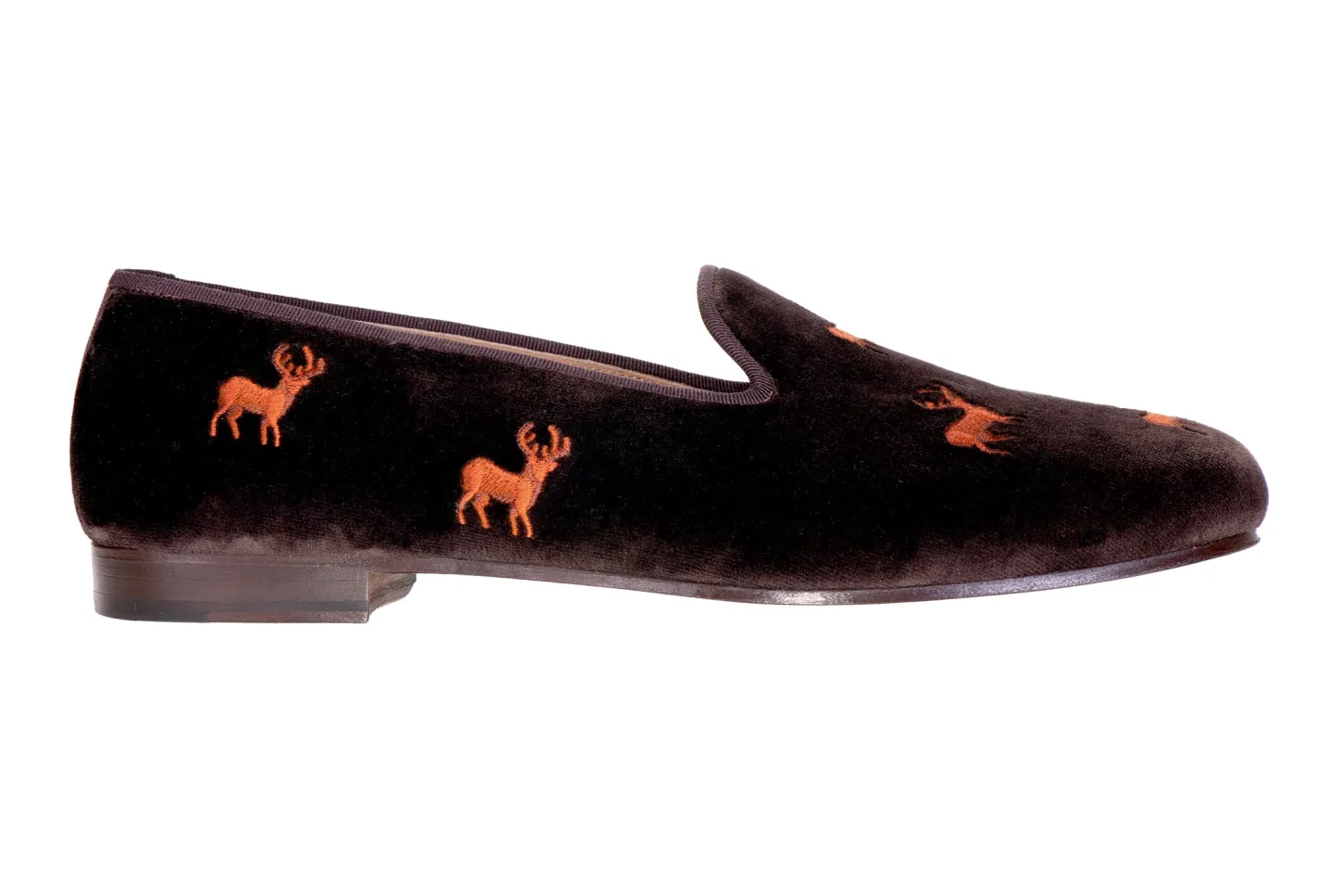 Stubbs & Wootton Slipper<Stag Espresso (Men)