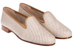Women Stubbs & Wootton Slipper<Straw Raffia Slipper (Women)