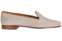 Women Stubbs & Wootton Slipper<Straw Raffia Slipper (Women)