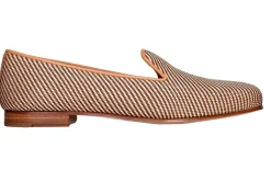 Stubbs & Wootton Slipper<Straw Raffia Slipper (Wide)