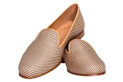 Stubbs & Wootton Slipper<Straw Raffia Slipper (Wide)