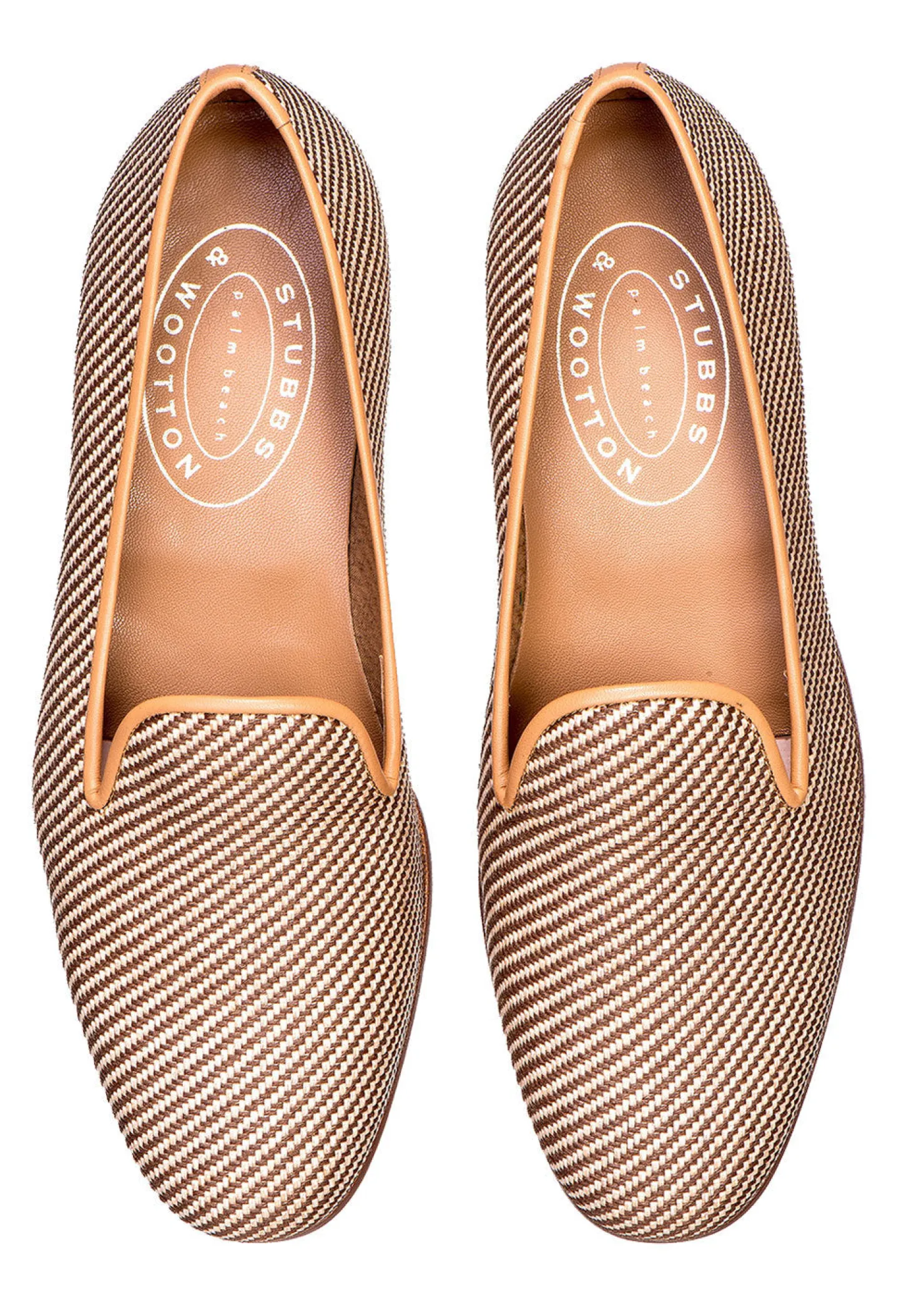 Women Stubbs & Wootton Slipper<Straw Raffia Slipper (Women)