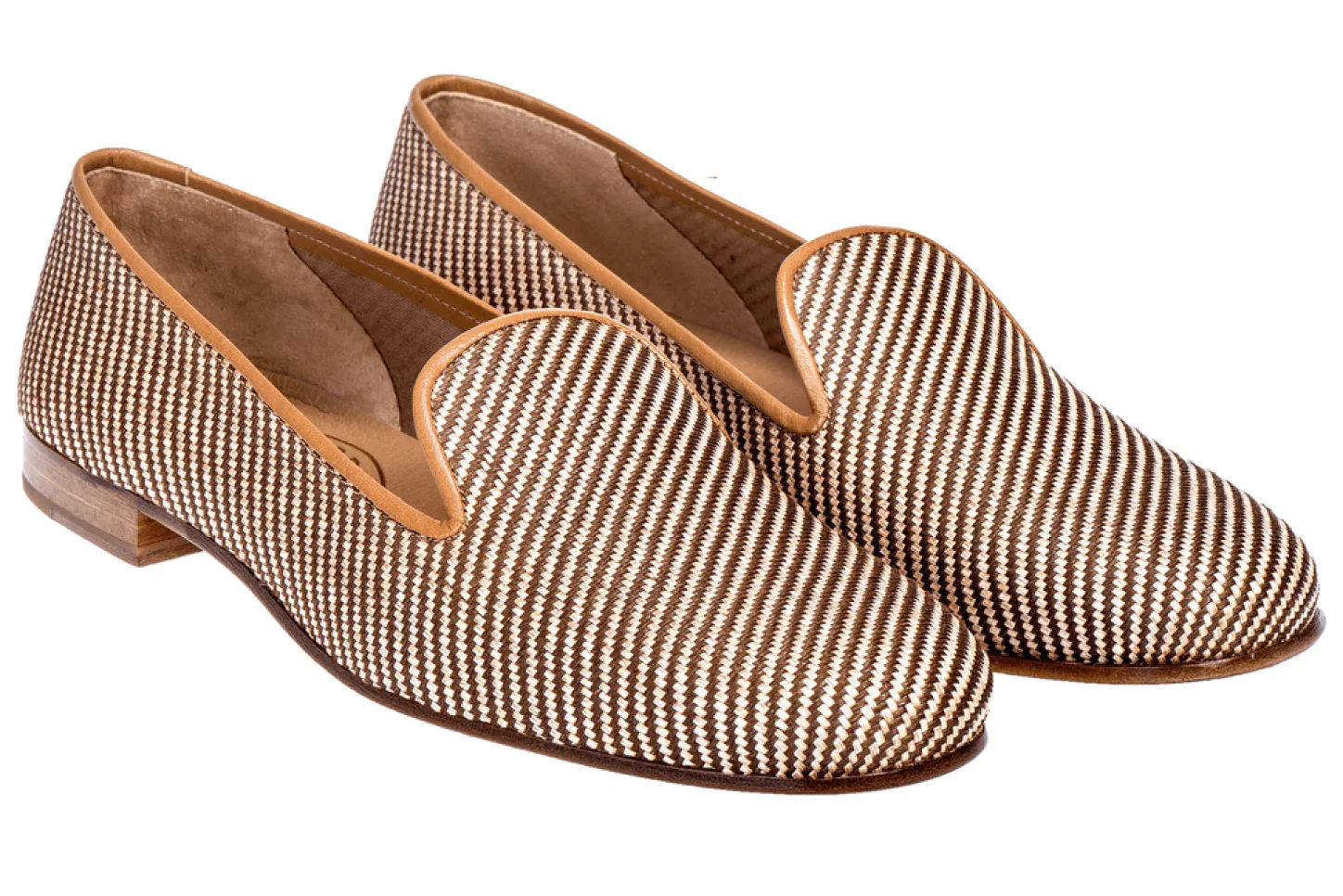 Women Stubbs & Wootton Slipper<Straw Raffia Slipper (Women)