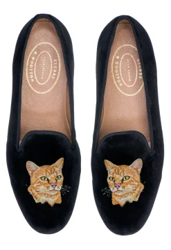 Women Stubbs & Wootton Slipper<Tabby Cat (Women)