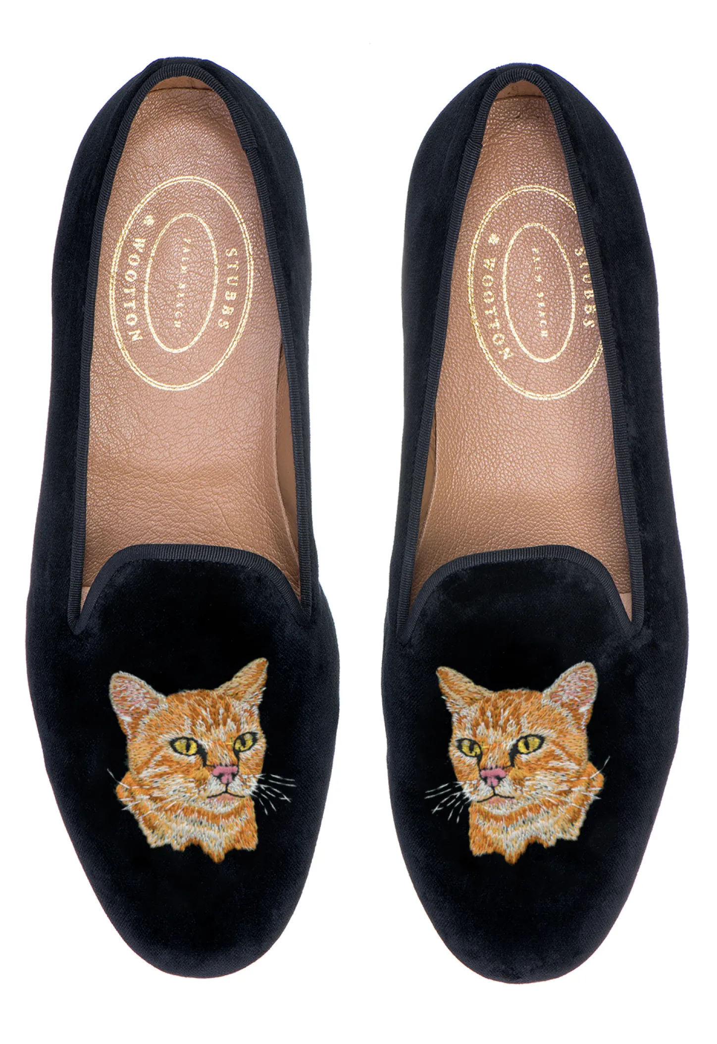 Women Stubbs & Wootton Slipper<Tabby Cat (Women)