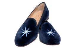 Women Stubbs & Wootton Slipper<Taurus Velvet Slipper (Women)