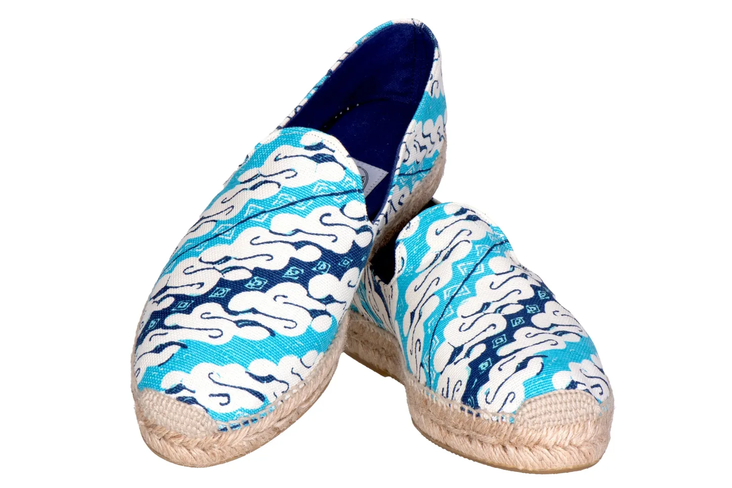 Women Stubbs & Wootton Espadrille<Tile Cerulean Gatsby (Women)
