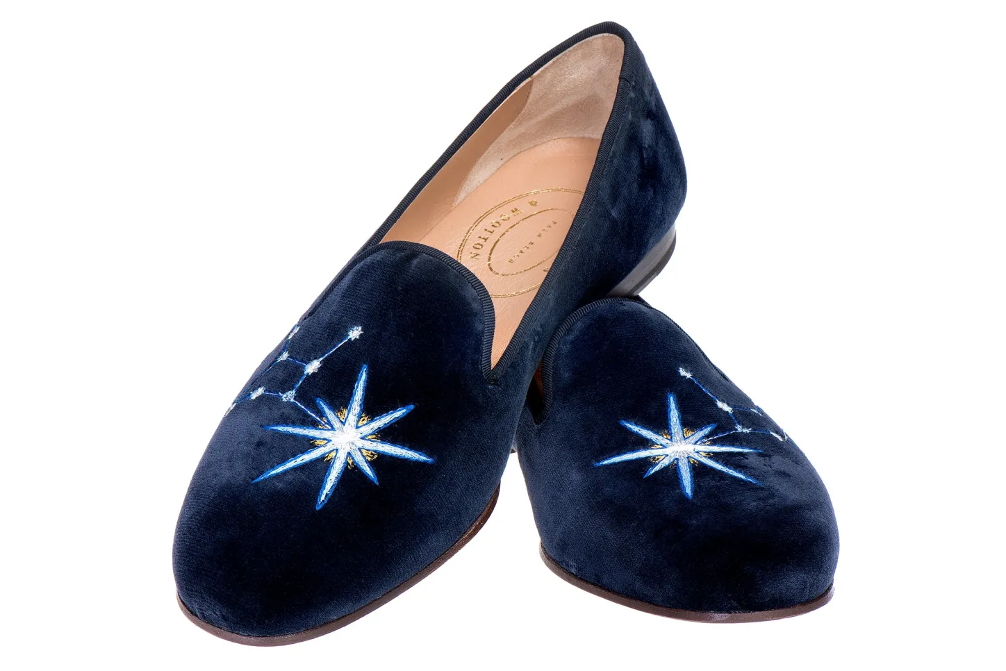 Women Stubbs & Wootton Slipper<Virgo Velvet Slipper (Women)