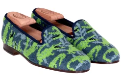 Stubbs & Wootton Slipper<Wetlands Needlepoint Slipper (Men)