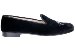 Women Stubbs & Wootton Slipper<Zebra Velvet Slipper (Women)