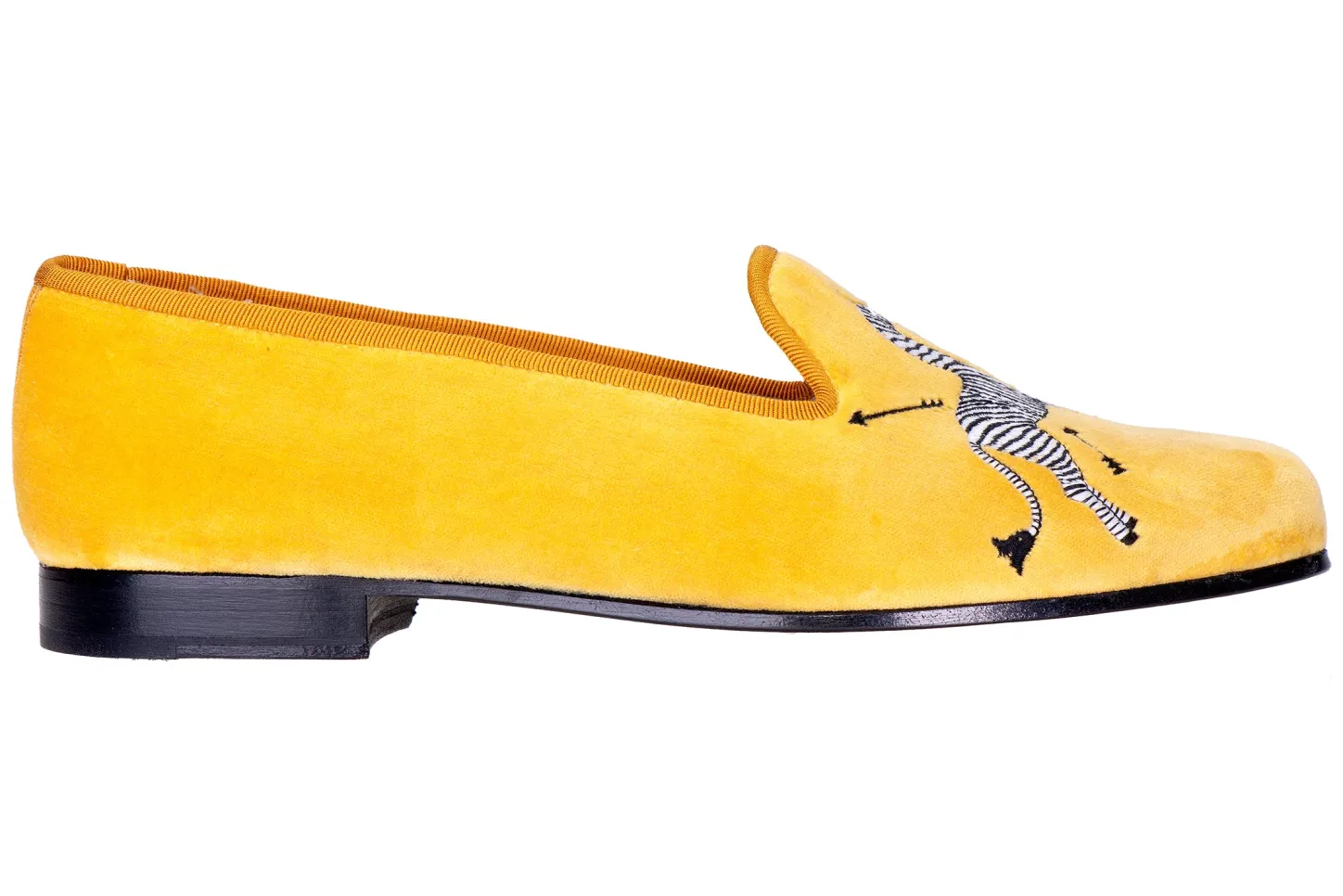 Women Stubbs & Wootton Slipper<Zebras Velvet Slipper (Women)